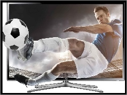 Piłkarz, Telewizor, Samsung